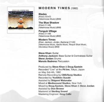 2CD Steve Khan: Eyewitness / Modern Times / Casa Loco