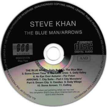 2CD Steve Khan: Tightrope / The Blue Man / Arrows