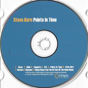 CD Steve Korn: Points In Time