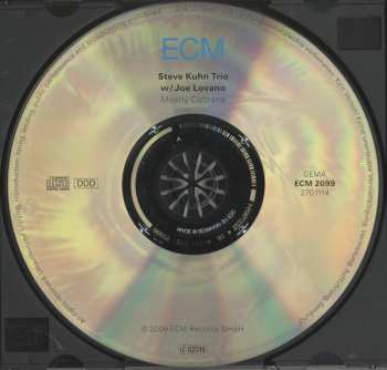 CD Joe Lovano: Mostly Coltrane