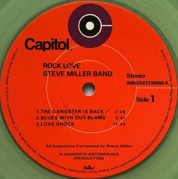 LP Steve Miller Band: Rock Love CLR | LTD