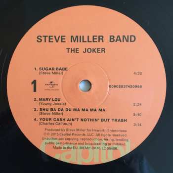 LP Steve Miller Band: The Joker