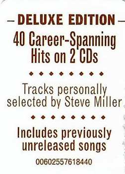 2CD Steve Miller Band: Ultimate Hits DLX