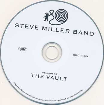 3CD/DVD Steve Miller Band: Welcome To The Vault LTD
