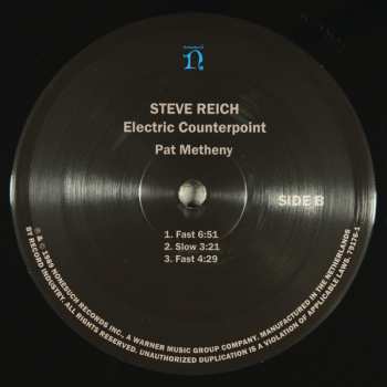 LP Kronos Quartet: Different Trains / Electric Counterpoint