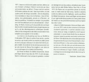 2CD Steve Reich: Drumming