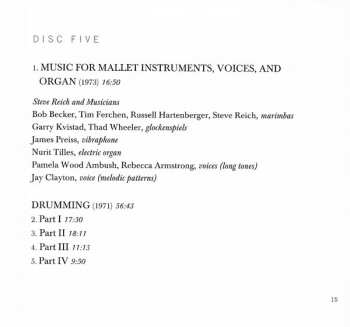 5CD/Dobozkészlet Steve Reich: Phases (A Nonesuch Retrospective)