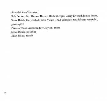 5CD/Dobozkészlet Steve Reich: Phases (A Nonesuch Retrospective)