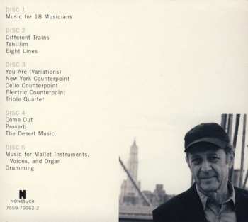 5CD/Dobozkészlet Steve Reich: Phases (A Nonesuch Retrospective)
