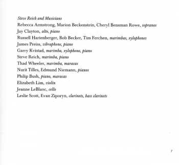 5CD/Dobozkészlet Steve Reich: Phases (A Nonesuch Retrospective)