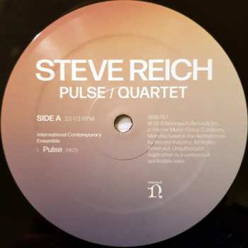 LP Steve Reich: Pulse / Quartet