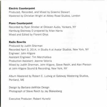 CD Steve Reich: Radio Rewrite