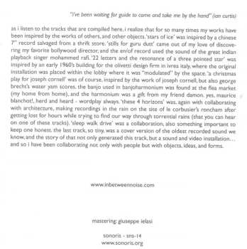 7CD/Dobozkészlet Steve Roden: A Thousand Breathing Forms (2003-2008)