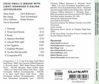 CD Steve Swell's Imbued With Light: Hommage À Galina Ustvolskaya