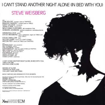 CD Steve Weisberg: I Can't Stand Another Night Alone (In Bed With You)