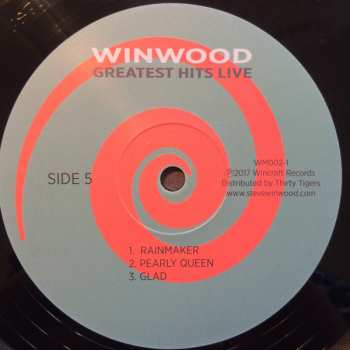 4LP Steve Winwood: Greatest Hits Live