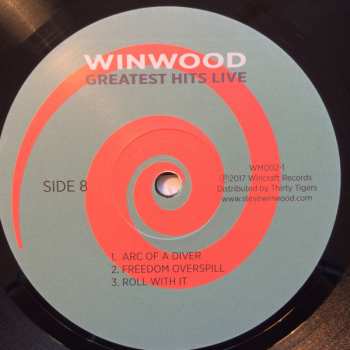 4LP Steve Winwood: Greatest Hits Live