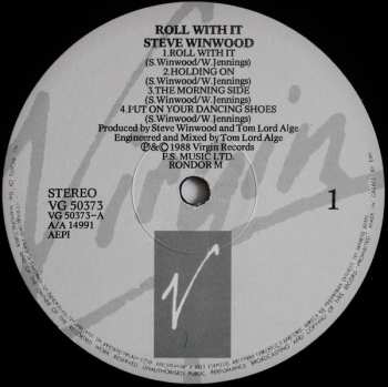 LP Steve Winwood: Roll With It