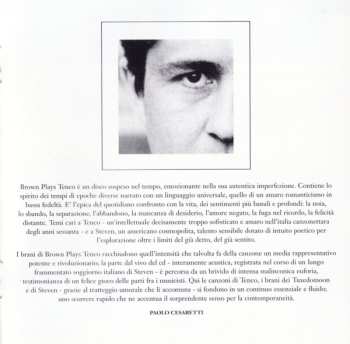 CD Steven Brown: Brown Plays Tenco - Le Canzoni Di Luigi Tenco (Studio & Live)