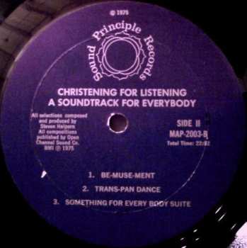 LP Steven Halpern: Christening For Listening