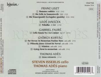CD Franz Liszt: Lieux Retrouvés