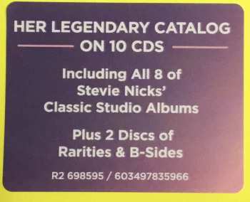 10CD/Dobozkészlet Stevie Nicks: Complete Studio Albums & Rarities