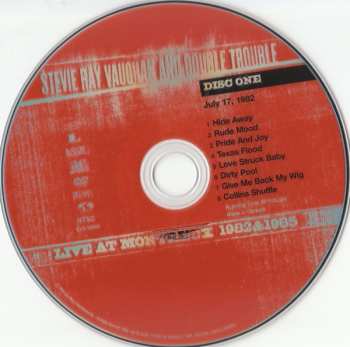 2DVD Stevie Ray Vaughan & Double Trouble: Live At Montreux 1982 & 1985