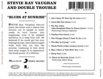 CD Stevie Ray Vaughan & Double Trouble: Blues At Sunrise