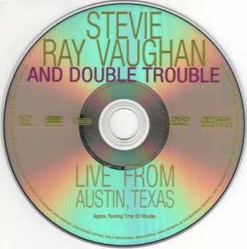 DVD Stevie Ray Vaughan & Double Trouble: Live From Austin, Texas