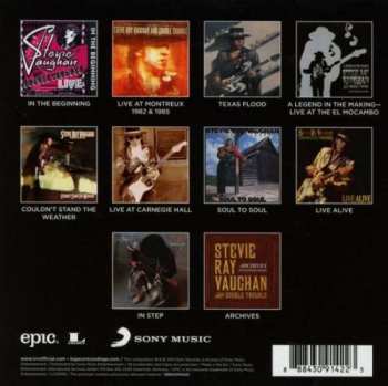 12CD/Dobozkészlet Stevie Ray Vaughan & Double Trouble: The Complete Epic Recordings Collection
