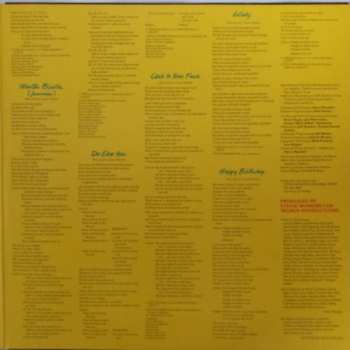 LP Stevie Wonder: Hotter Than July