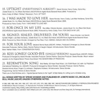 CD Stevie Wonder: Song Review - A Greatest Hits Collection