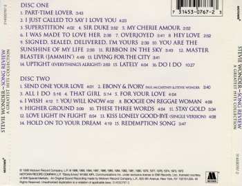 2CD Stevie Wonder: Song Review (A Greatest Hits Collection)