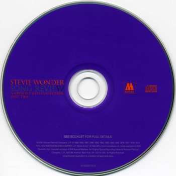 2CD Stevie Wonder: Song Review (A Greatest Hits Collection)