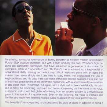 2CD Stevie Wonder: Song Review (A Greatest Hits Collection)