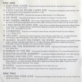 2CD Stevie Wonder: Song Review (A Greatest Hits Collection)