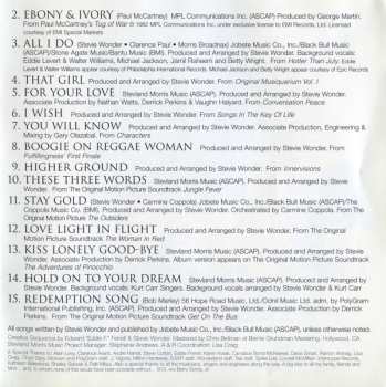 2CD Stevie Wonder: Song Review (A Greatest Hits Collection)