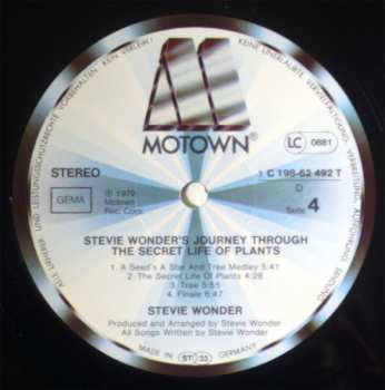 2LP Stevie Wonder: Journey Through The Secret Life Of Plants