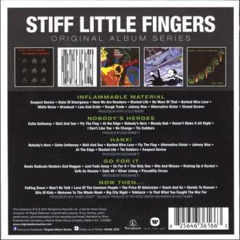 5CD/Dobozkészlet Stiff Little Fingers: Original Album Series