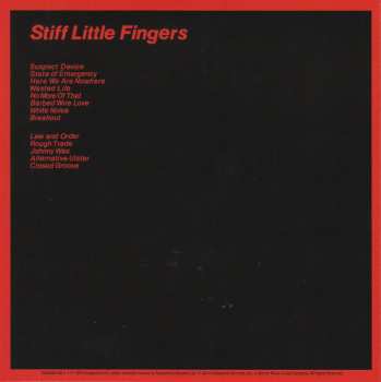 5CD/Dobozkészlet Stiff Little Fingers: Original Album Series