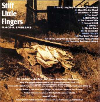 4CD/Dobozkészlet Stiff Little Fingers: The Albums 1991 - 1997