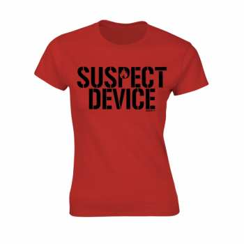 Merch Stiff Little Fingers: Póló Női Suspect Device
