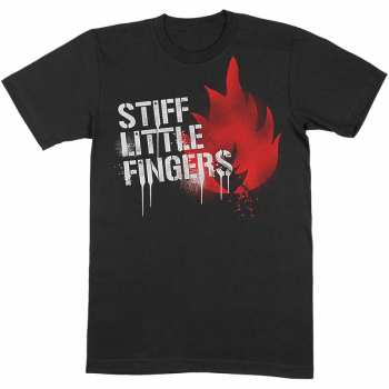 Merch Stiff Little Fingers: Póló Graffiti
