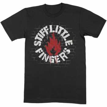 Merch Stiff Little Fingers: Póló Wall 