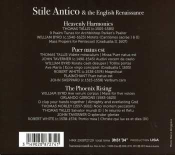 3CD/Dobozkészlet Stile Antico: A Musical Journey Into The English Renaissance