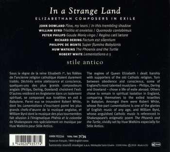 CD Stile Antico: In A Strange Land (Elizabethan Composers In Exile)