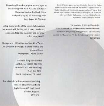 CD Sting: Fields Of Gold: The Best Of Sting 1984 - 1994