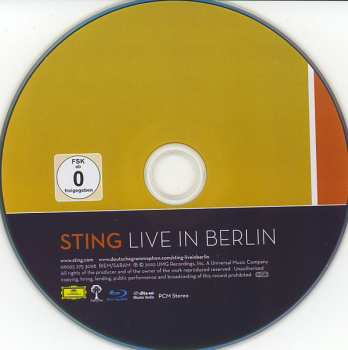 Blu-ray Sting: Live In Berlin