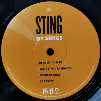 2LP Sting: My Songs