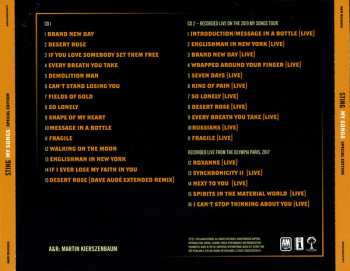 2CD Sting: My Songs